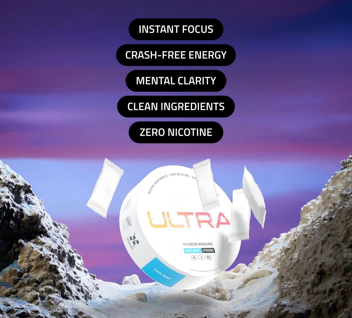 FOCUS POUCHES(Tropical Pack, 3 Cans)