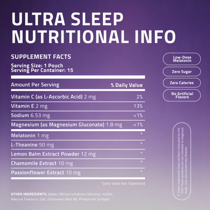 SLEEP POUCHES(Tropical Pack, 3 Cans)
